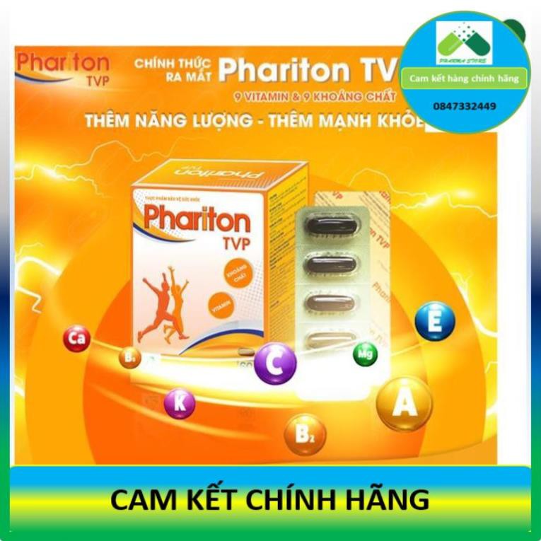 ! PHARITON TVP - Bổ não - Nhân sâm - Bổ gan [Pharciton, Pharmaton] !