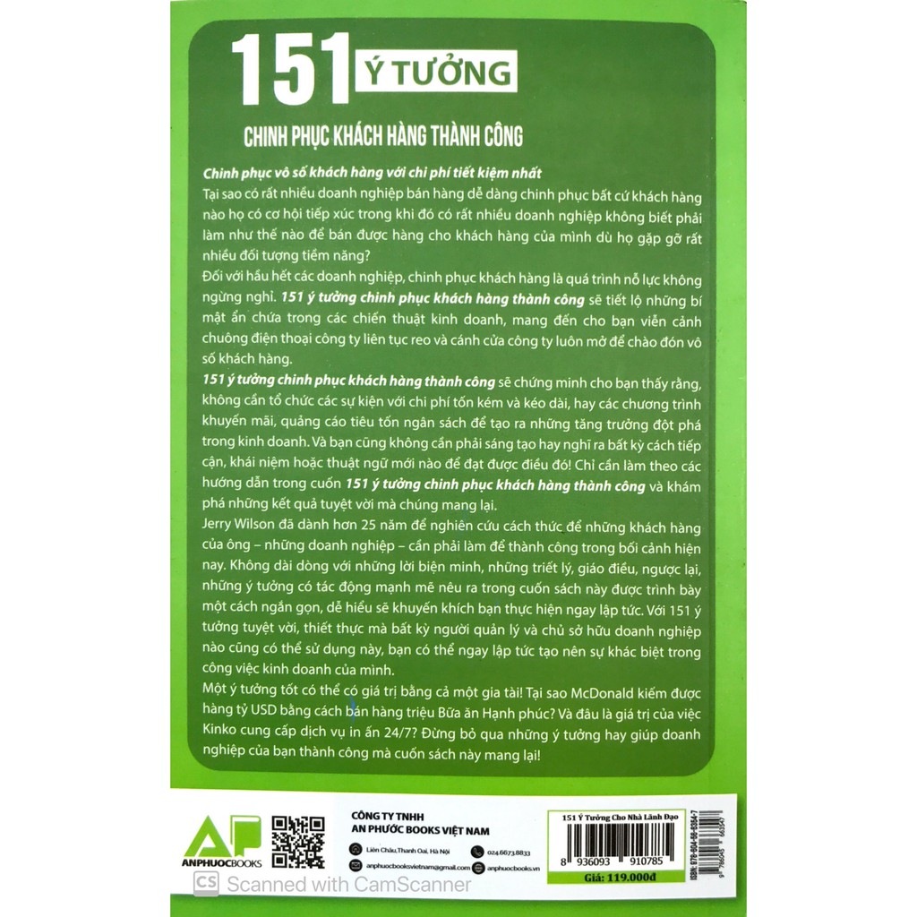 Sách - 151 Ý Tưởng Chinh Phục Khách Hàng Thành Công