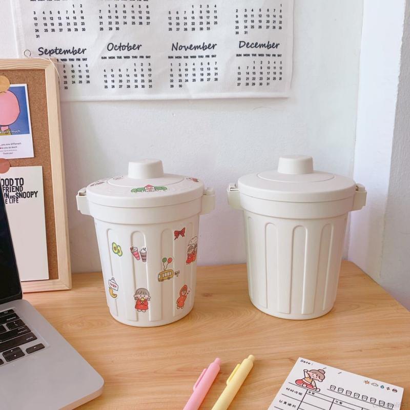 Thùng rác cỡ nhỏ để bàn Thiết Kế Đơn Giản Tiện Dụng