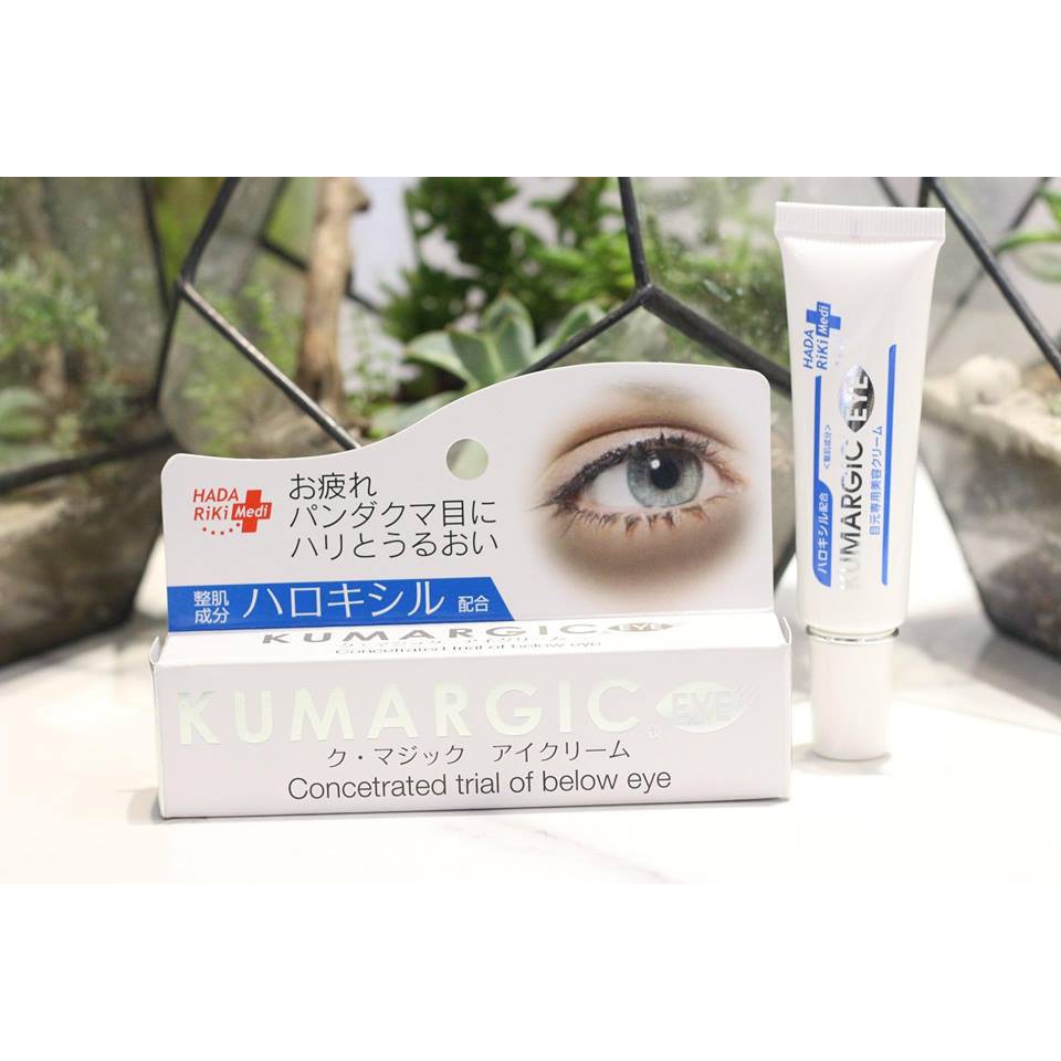 [MẪU MỚI] Kem hỗ trợ giảm thâm quầng mắt Kumargic Eye Nhật Bản