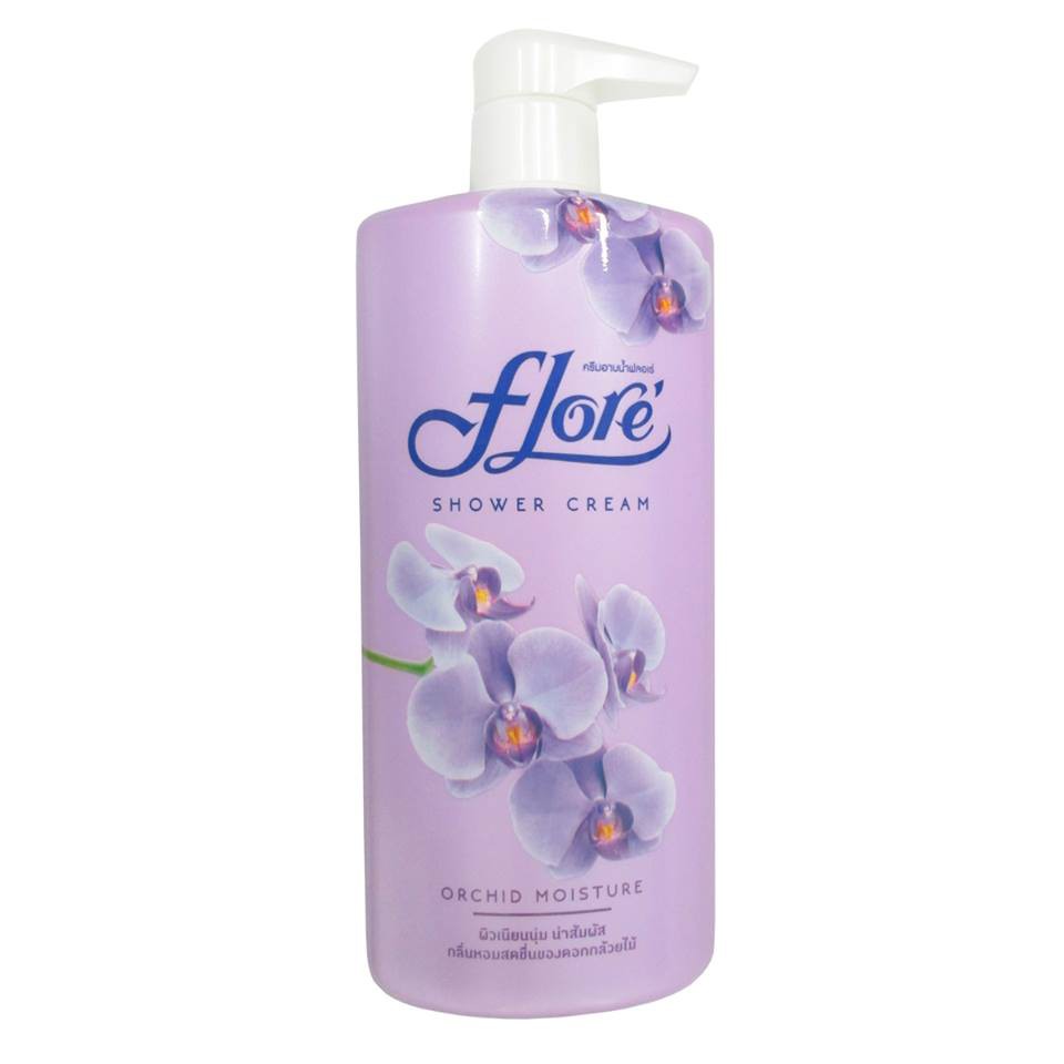 Sữa tắm dưỡng ẩm trắng da Flore Orchid Moisturizer (200ml &amp; 500ml)