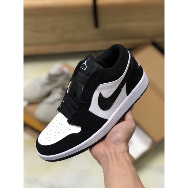 [Xả Dich] Giày JORDAN 1  low Panda màu đen trắng cổ thấp,kiểu dáng JD1 Low hot trend,chạy bộ,tập gym,đi học | BigBuy360 - bigbuy360.vn