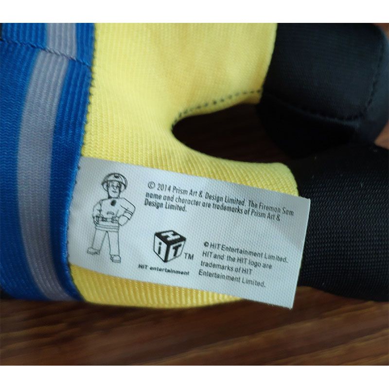 Búp Bê Nhồi Bông Hình Lính Cứu Hỏa 25cm Mềm Mại