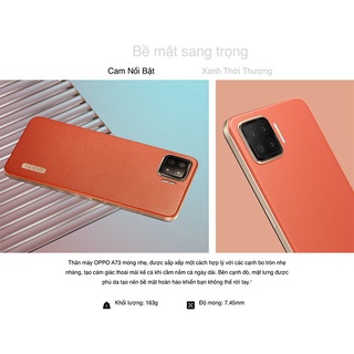 (Đại tiệc sale) Điện Thoại OPPO A73 2020 (6GB/128GB)