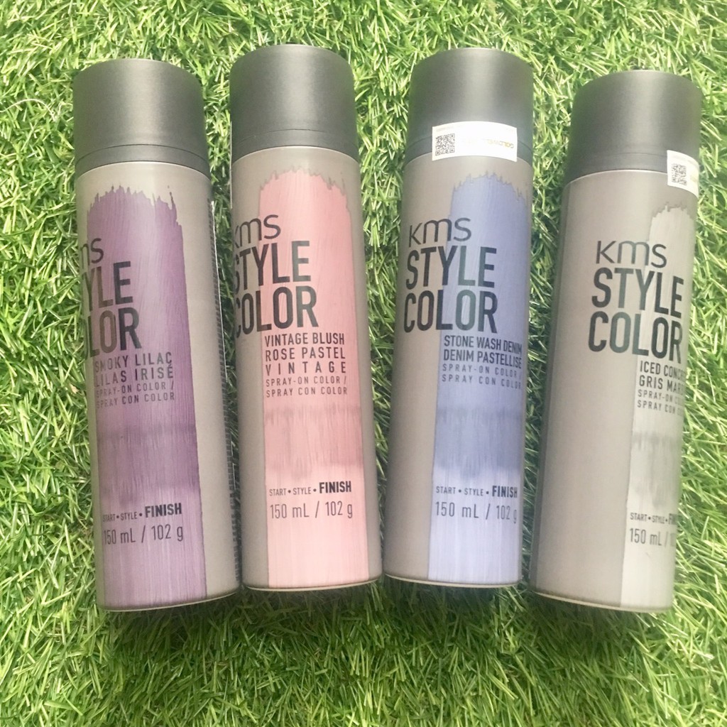 *chính hãng * Màu nhuộm tóc  Dạng Xịt Tạm Thời KMS Stylecolor 150ml