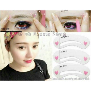 Bộ 03 khuôn kẻ chân mày tuyệt đẹp