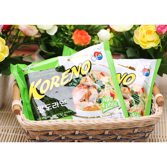 Mì Vị Gà Paldo Koreno Gói 100g
