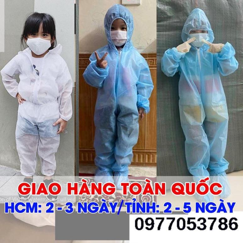 Đồ bảo hộ cho bé - đồ bảo hộ chóng dịch cho bé set 7 món RẺ