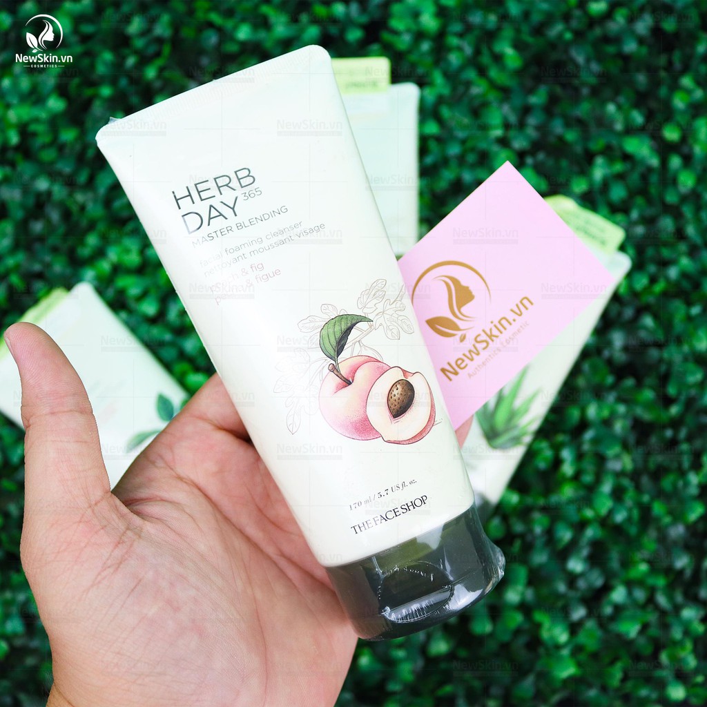 Sữa rửa mặt The Face Shop Herb Day 365 Master Blending Foaming Cleanser 170ml | BigBuy360 - bigbuy360.vn