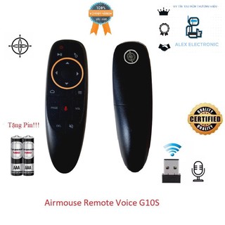 Chuột bay G10S điều khiển giọng nói cho SmartTV, TV Box, PC- Hàng chính hãng Full Box 100% Tặng kèm Pin-Điện tử Alex