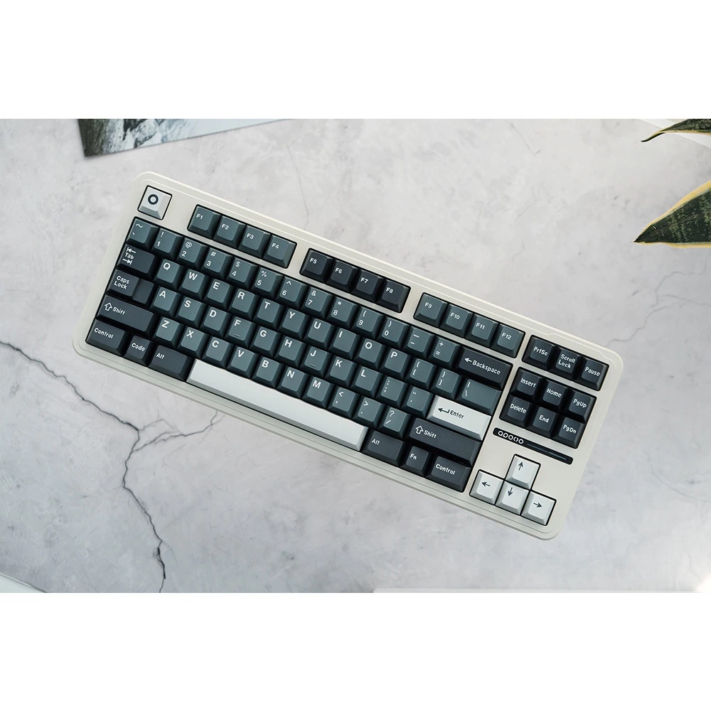 Bộ keycap ABS doubleshot nút bàn phím cơ phối màu GMK phù hợp nhiều layout bàn phím trên thị trường