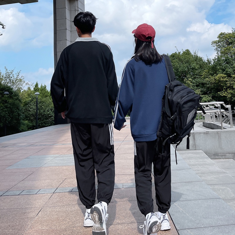 Áo POLO Dài Tay Cặp Đôi 1987 Sành Điệu, Nỉ Ngoại Dày Dặn Mịn Ảnh Thật Siêu Thời Trang Thu Đông 2022