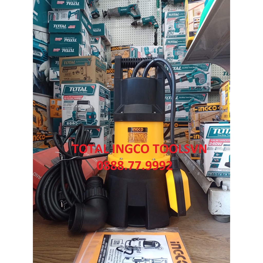 Máy bơm chìm nước thải ingco SPD10001