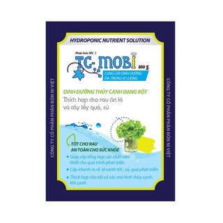 Dinh dưỡng pha dung dịch thủy canh dạng bột tc-mobi 100g
