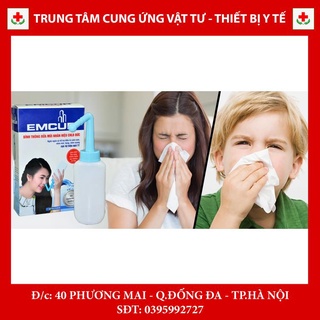 Bình thông rửa mũi Emcur (Đức)