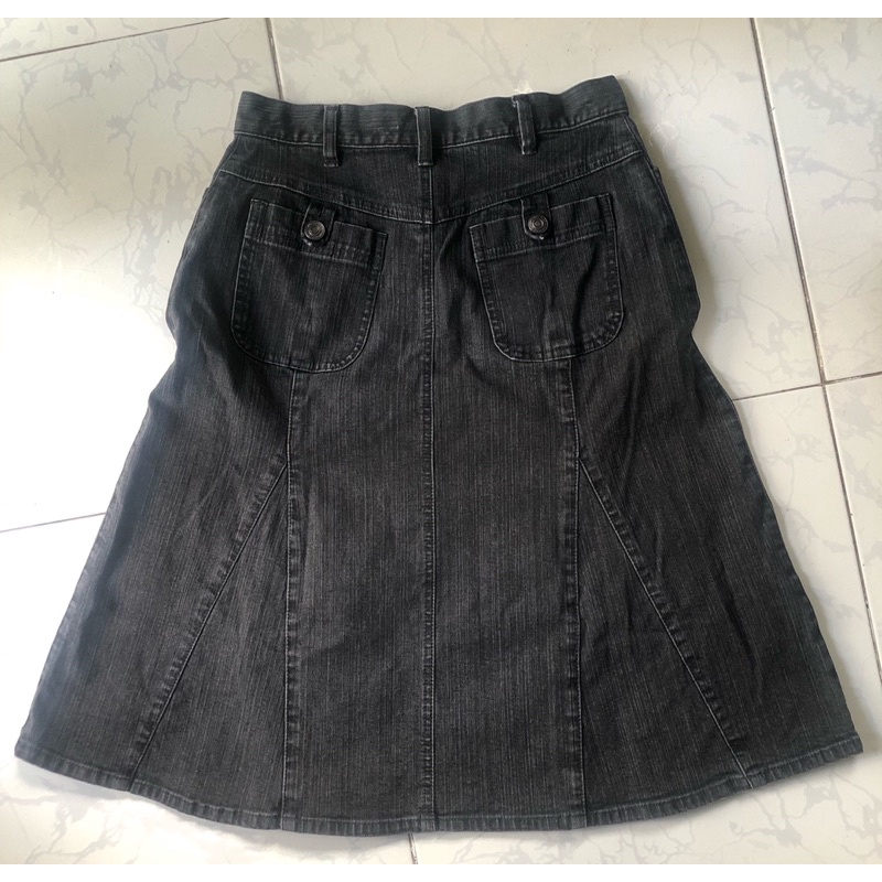 Chân váy jean