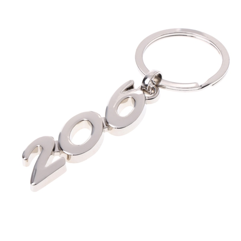 Móc Khóa Xe Hơi Bằng Hợp Kim Dành Cho 206