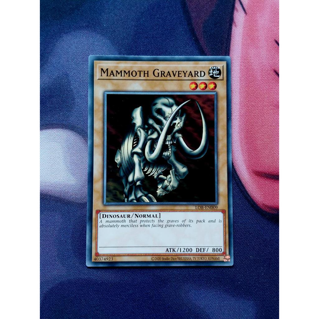 Thẻ Bài Yugioh Monster Mammoth Graveyard - LOB-EN009 - Common