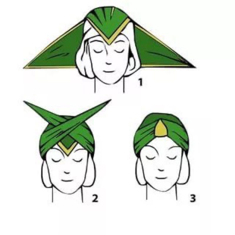 Khăn lụa bandana mini size 53x53cm phong cách unisex - Khăn turban