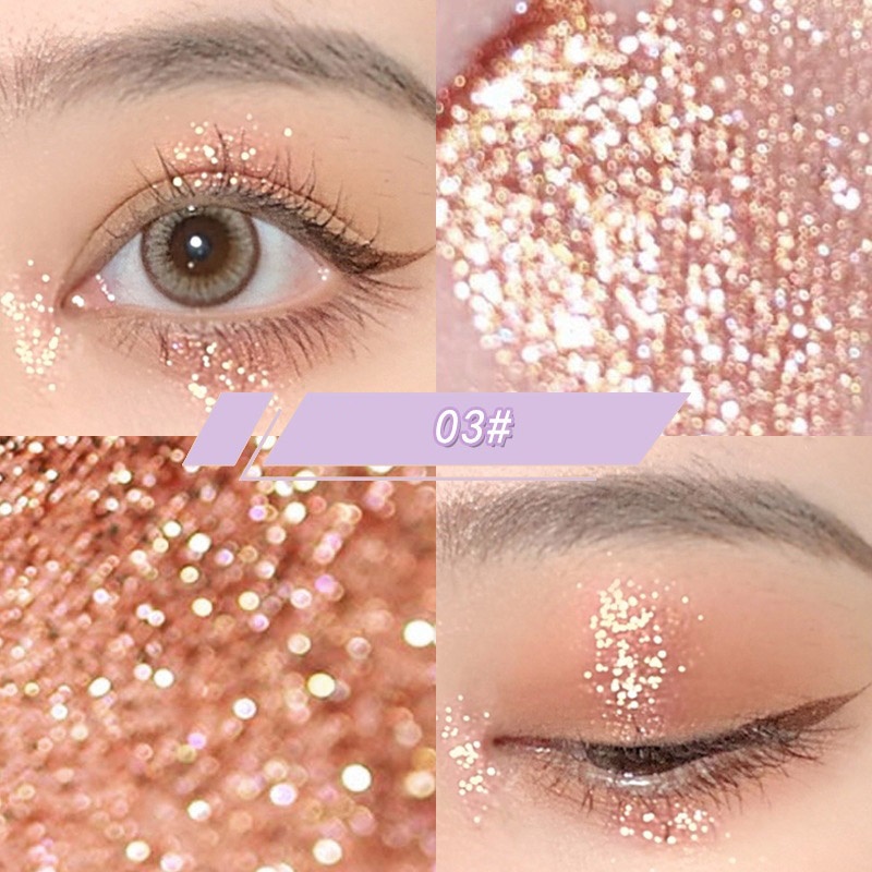 Phấn Mắt Dạng Lỏng Ánh Ngọc Trai Lấp Lánh Không Thấm Nước Và Mồ Hôi