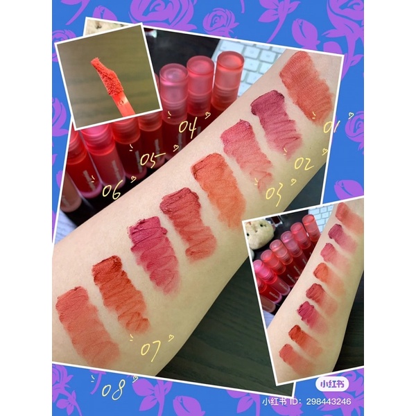 Son kem lì Peripera Ink Mood Matte Tint Hàn Quốc