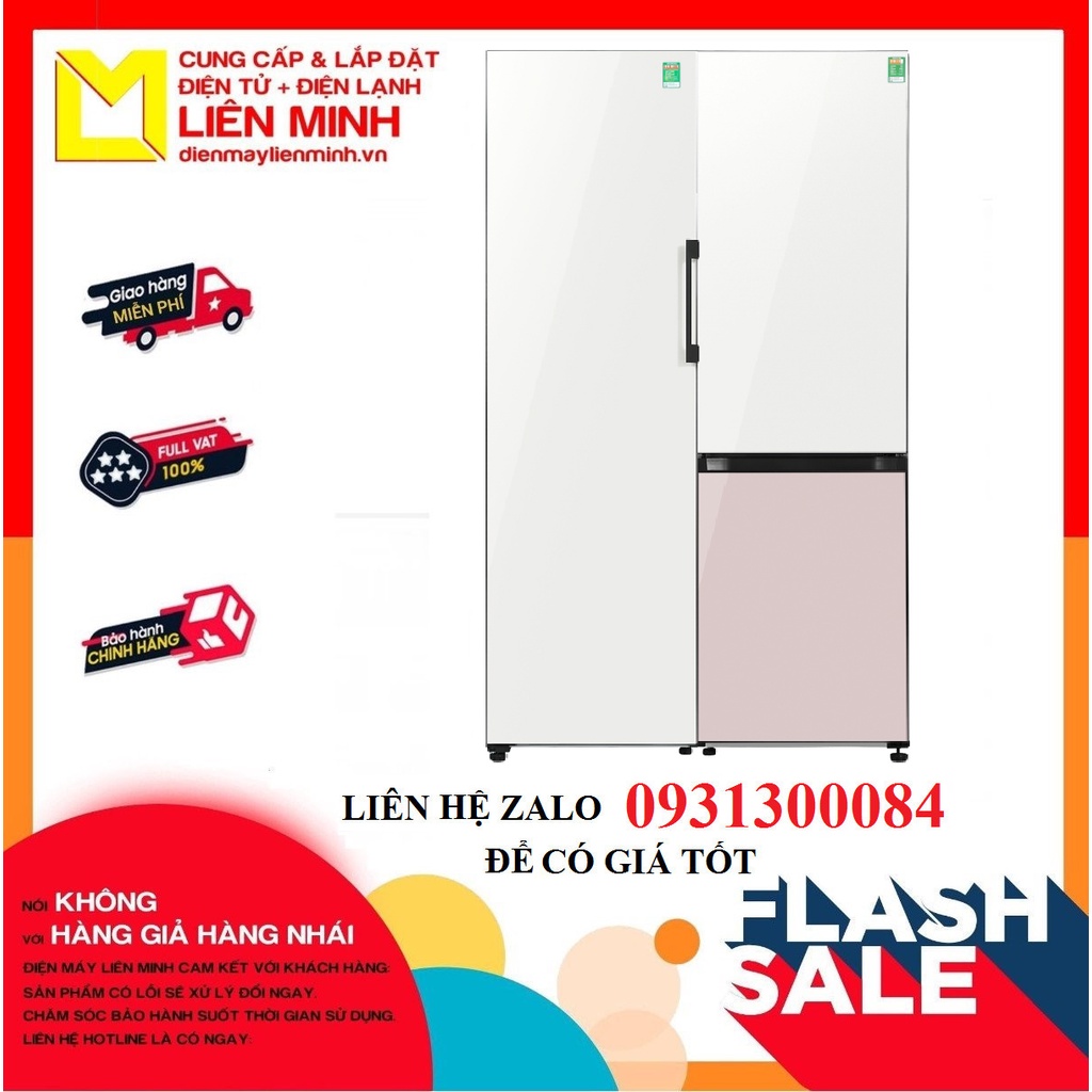 Combo Tủ lạnh Samsung 662 lít RZ32T744535/SV & RB33T307055/SV (GIÁ LIÊN HỆ) - GIAO HÀNG MIỄN PHÍ HCM