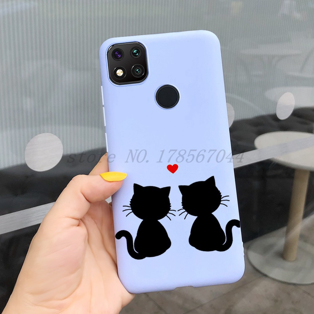 Ốp Lưng Điện Thoại Phối Hình Mèo Dành Cho Xiaomi Redmi 6 / Redmi 6a / Redmi6 Pro