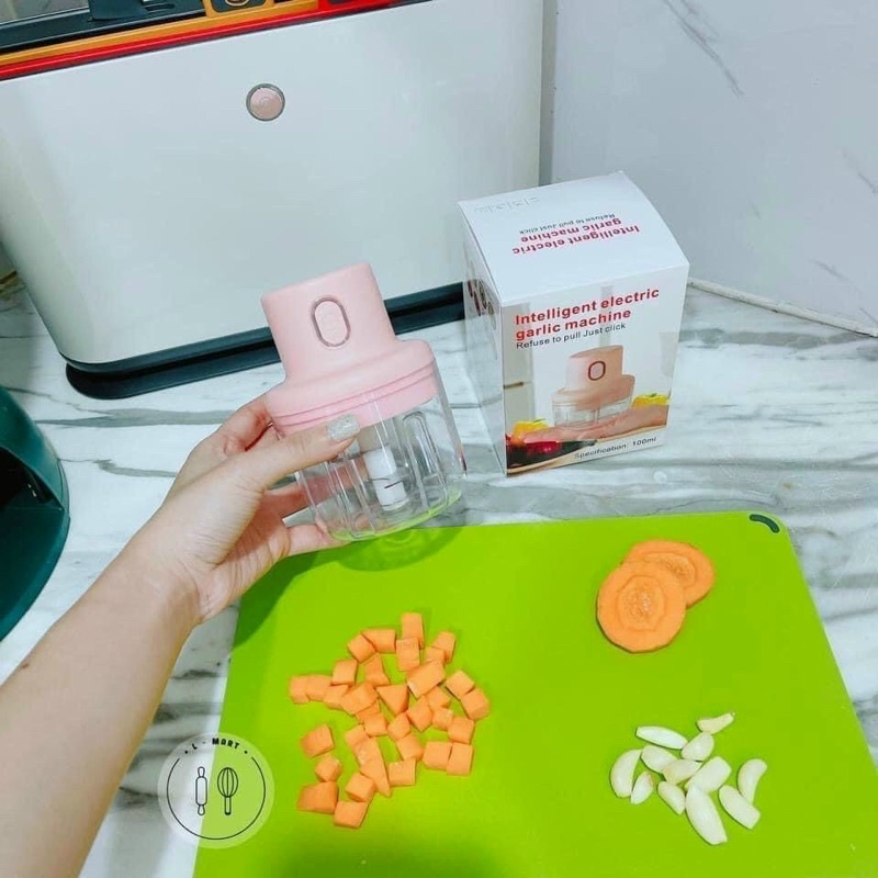 Máy Xay Tỏi Ớt Cầm Tay Mini Siêu Tiện Lợi Hàng Cao Cấp