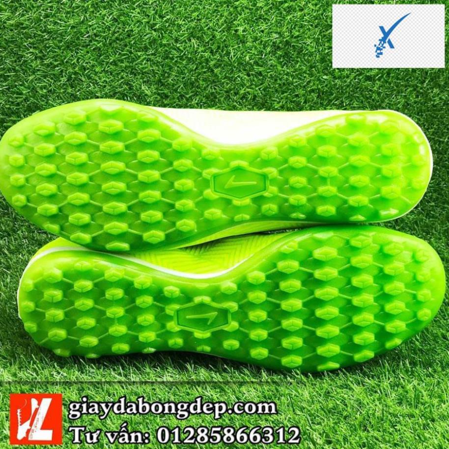 ️🏀 . Giày đá bóng giày đá banh NEMEZIZ MESSl xanh chuối dạ quang, đã khâu mũi, siêu nhẹ và bền ; ️🏀