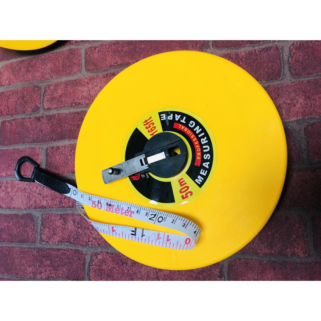 Thước dây, thước cuộn vải dài 30m, 50 mét đo đất xây dựng