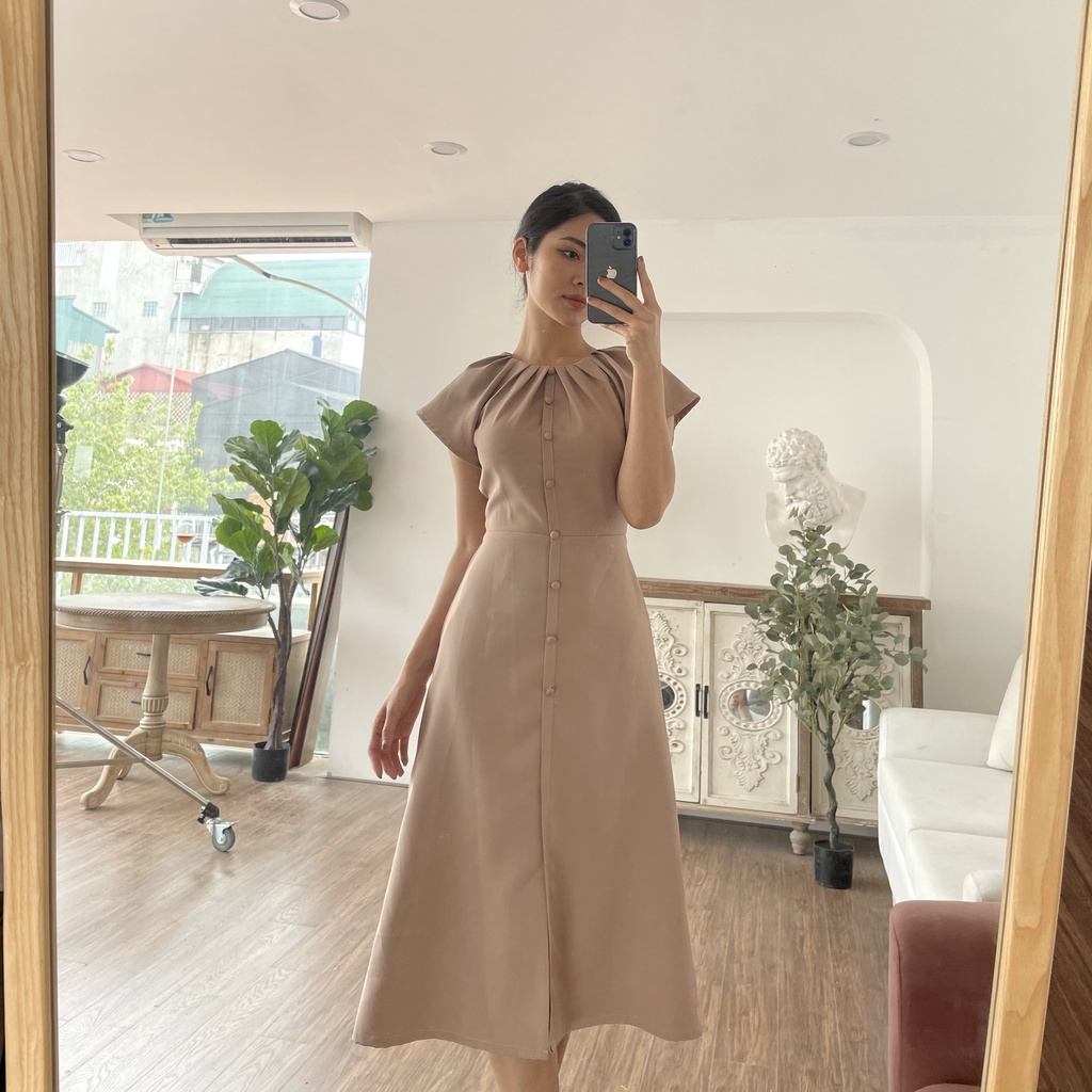 Váy công sở nữ ALLY thiết kế thanh lịch sang trọng