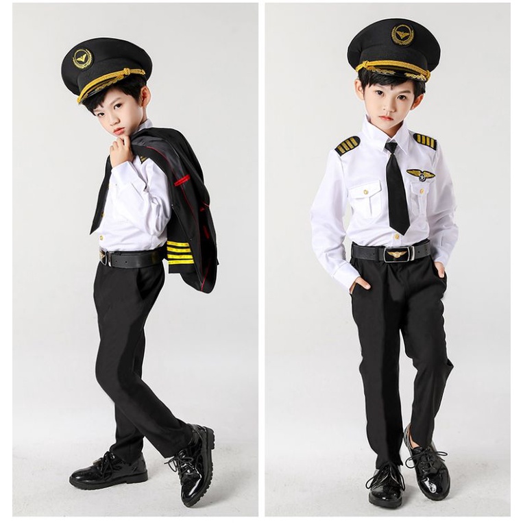 Bộ Đồ Hóa Trang Phi Công Xinh Xắn Cho Bé