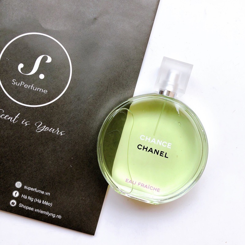 [ Mẫu thử ] Nước hoa mùa hè mát mẻ C.h a n e l  Chance Eau Fraiche EDT / Chuẩn authentic