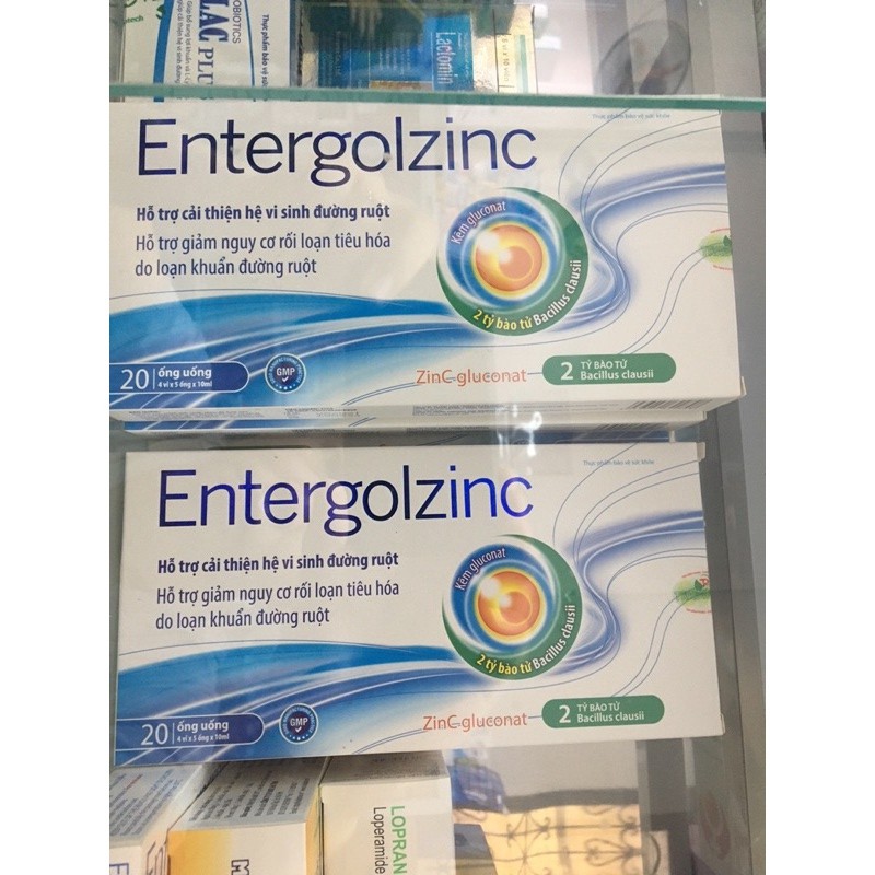 Men tiêu hóa Entergolzinc hỗ trợ cân bằng hệ vi sinh đường ruột giúp ăn ngon tiêu hóa tốt  bổ xung vitamin