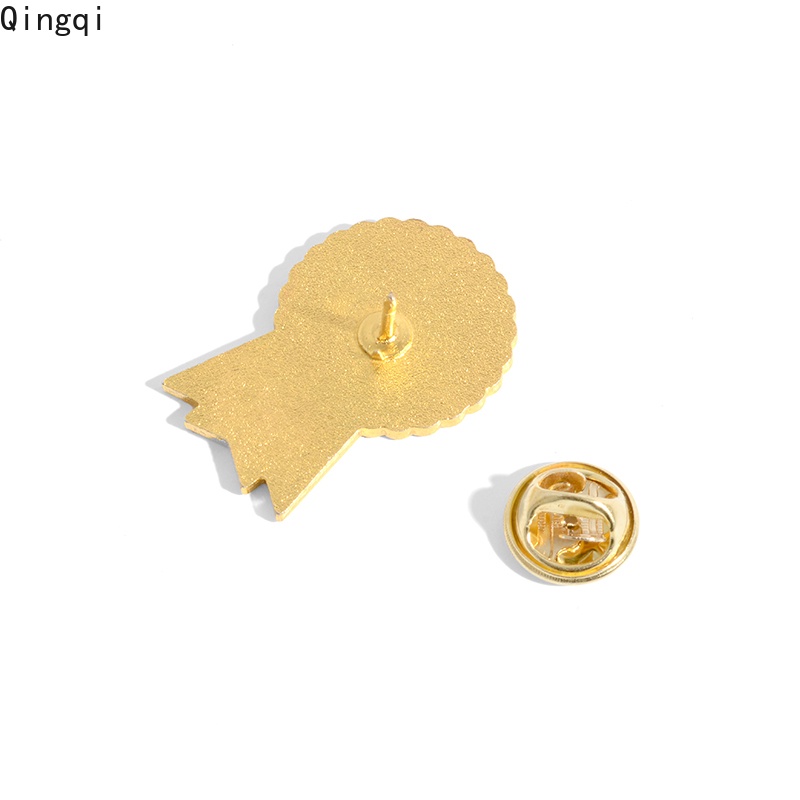 Huy hiệu cài áo Miss Zoe tráng men họa tiết chữ Only Cried A Little