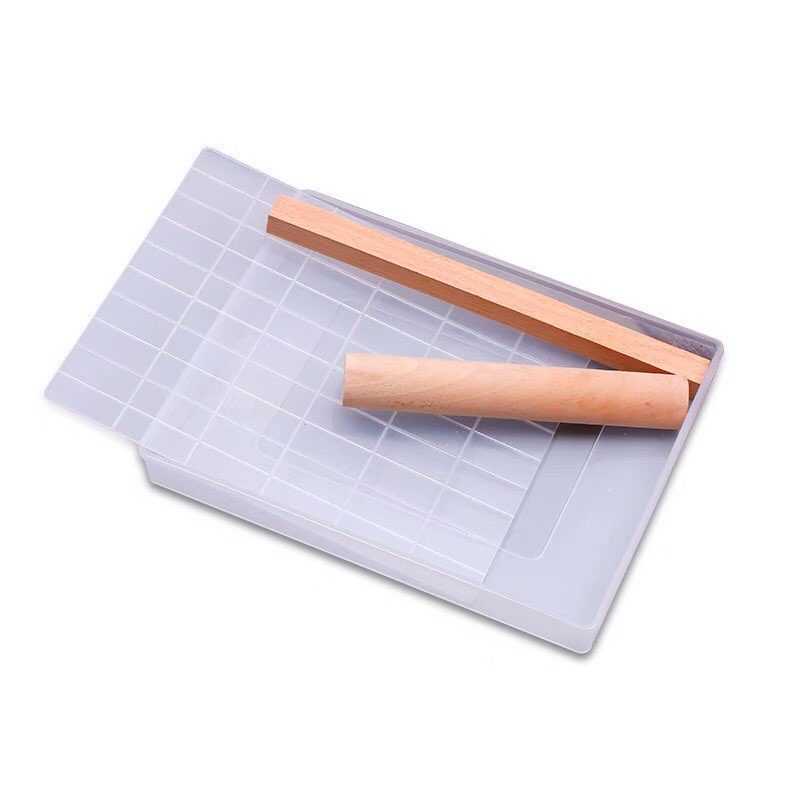 ComBo Khuôn Nougat - Bộ 5 Dụng Cụ Làm Kẹo Nougat Hạnh Phúc Tiện Lợi Cho Gia đình Loại Khuôn 60v