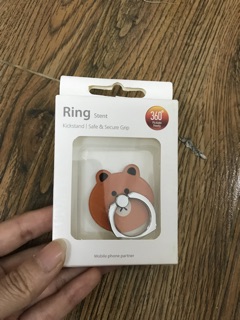 IRING ĐỠ ĐIỆN THOẠI THỎ GẤU