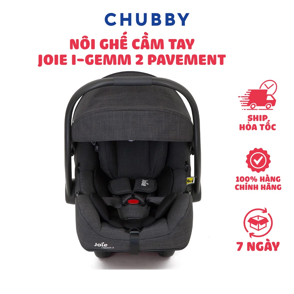 Nôi Ghế Cầm Tay Joie i-Gemm 2 Pavement Kết Cấu Vững Chắc Thiết Kế Thông Minh An Toàn Cho Bé