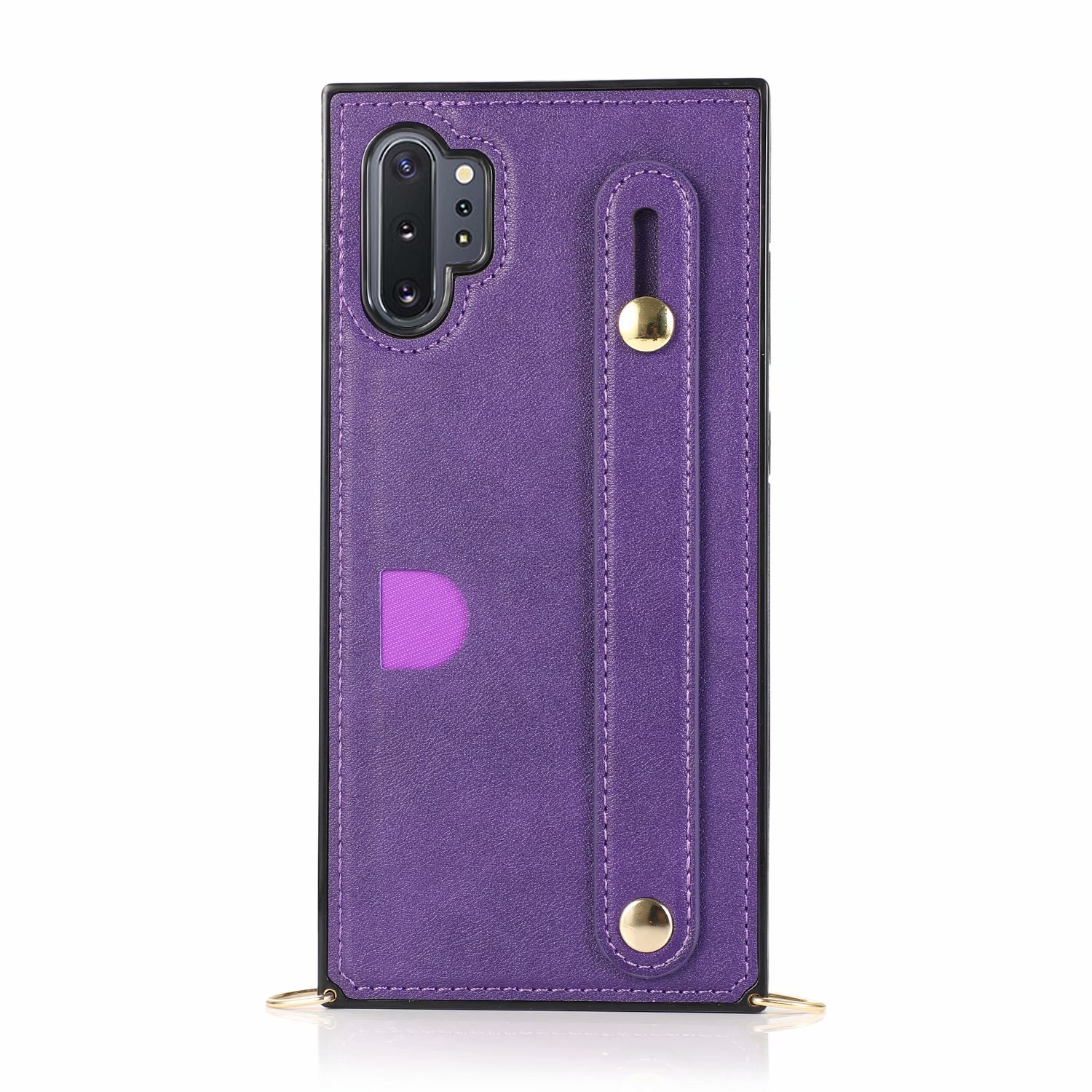 Ốp Điện Thoại Hình Vuông Có Dây Đeo Tay Cho Samsung Note10 Pro Note9 S9 + | BigBuy360 - bigbuy360.vn