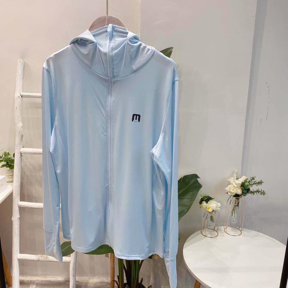 Áo chống nắng cho mẹ mỏng nhẹ QC AIBITOO mũ có vành mát khóa kéo sau