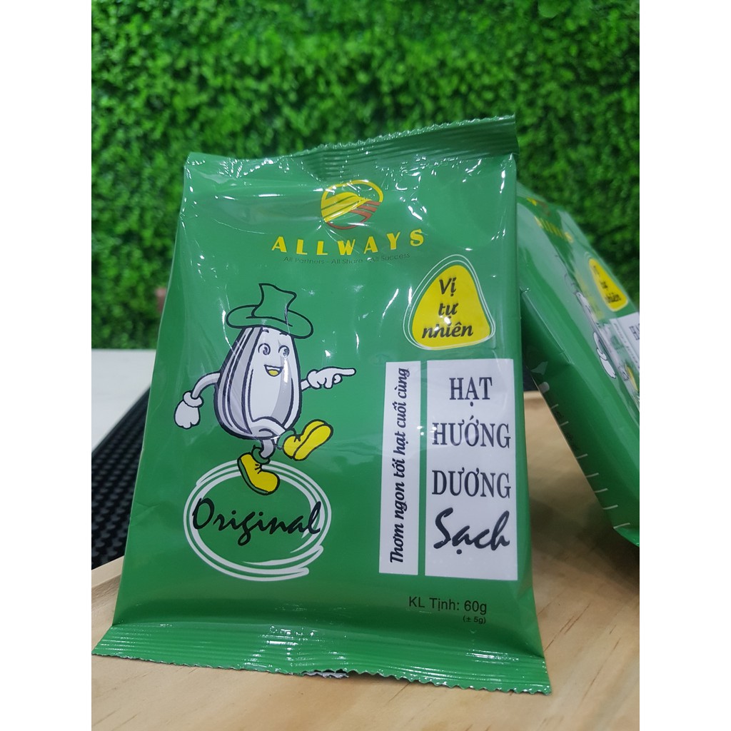 Hạt hướng dương nguyên vị - vị Dừa gói 50G - 60G