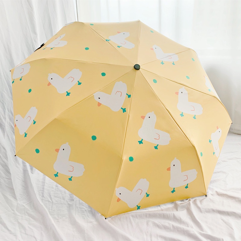Dù Xếp Tự Động Mini Siêu Nhẹ Chống Tia UV Tiện Dụng