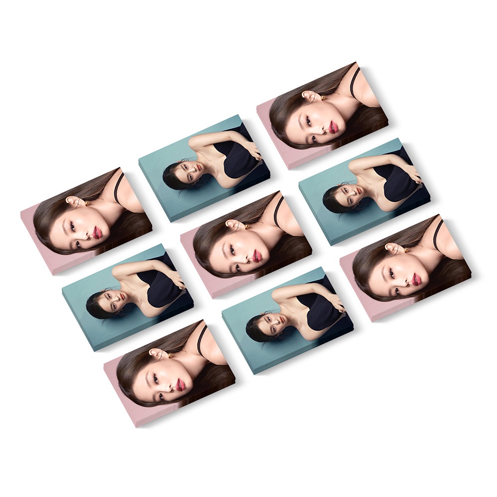 Jennie solo album ảnh thẻ ảnh lomo card 55 cái / bộ