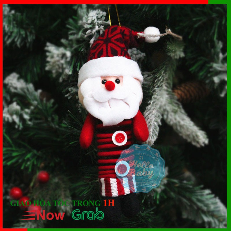 Lò xo bông hình Noel đáng yêu trang trí dịp lễ Giáng Sinh Noel