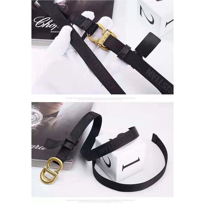 Thắt Lưng CD! Hàng Có Sẵn! Thắt Lưng Da Thời Trang Chất Lượng Cao Talipingganglanglaaki