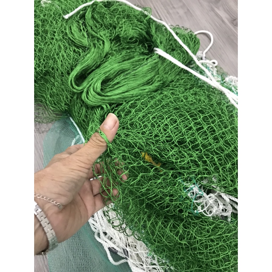 Lưới vét cá, lưới kéo cá ao hồ bằng dù thương hiệu Hiền Soa dài 10m, 20m, 25m, 30m siêu bền  LKDU