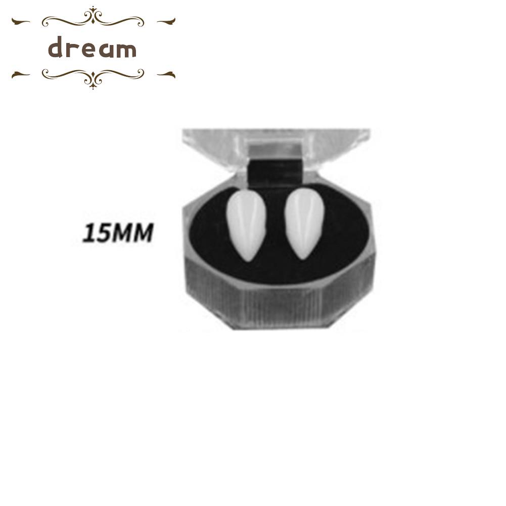 【DREAMLIFE】Bloodcurdling Vampire Werewolves Fangs Fake Dentures Teeth Costume Halloween Fad Quality Assurance Buy with confidence