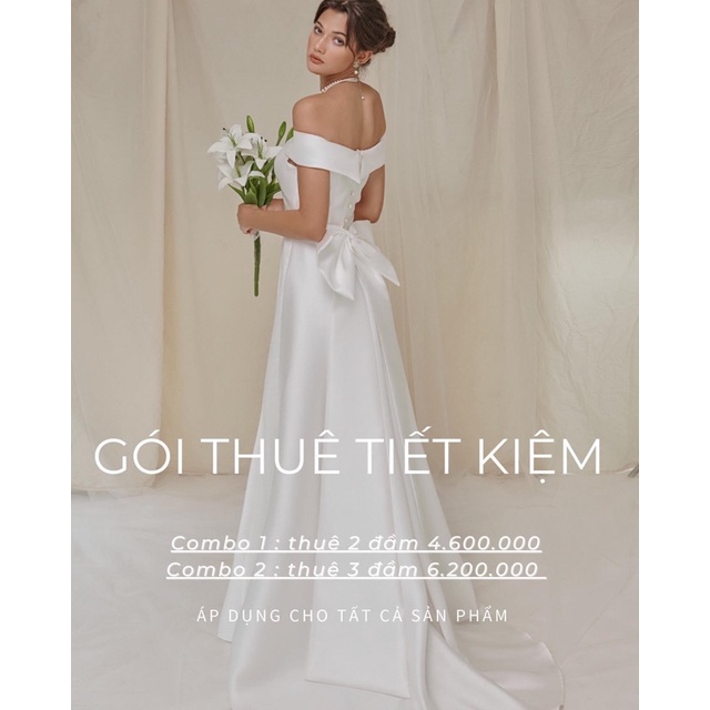 Pass đầm cưới Size XS/S