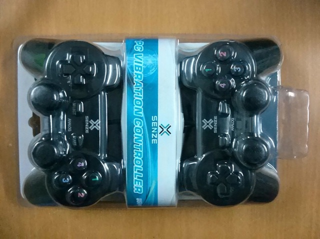 Tay cầm game đôi, gamepad Senze SZ-702A có rung cổng usb cho PC, laptop