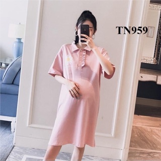 Đầm bầu mẹ và áo bé cưng